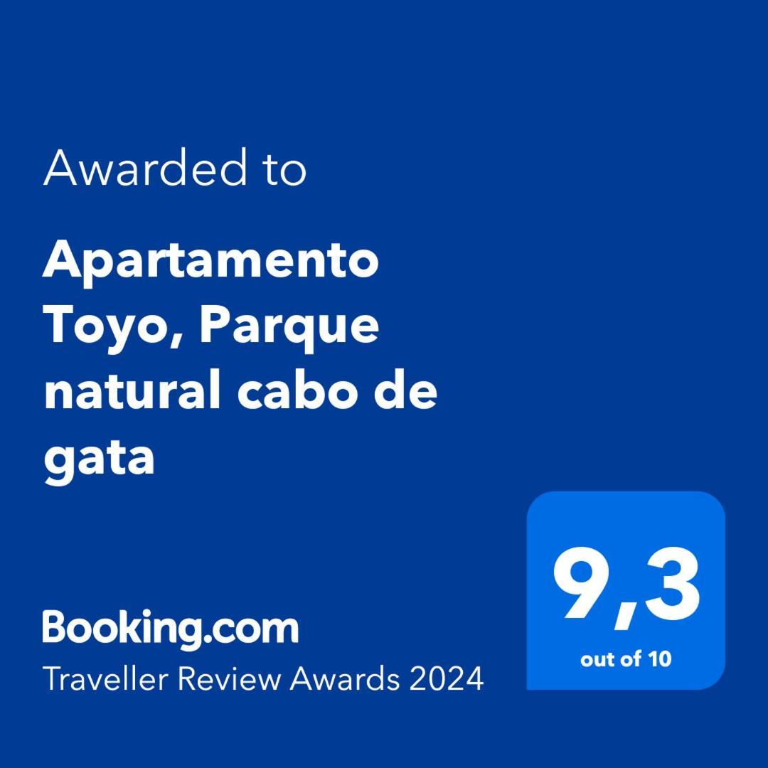 Apartmán Apartamento Toyo, Parque Natural Cabo De Gata Almería Exteriér fotografie